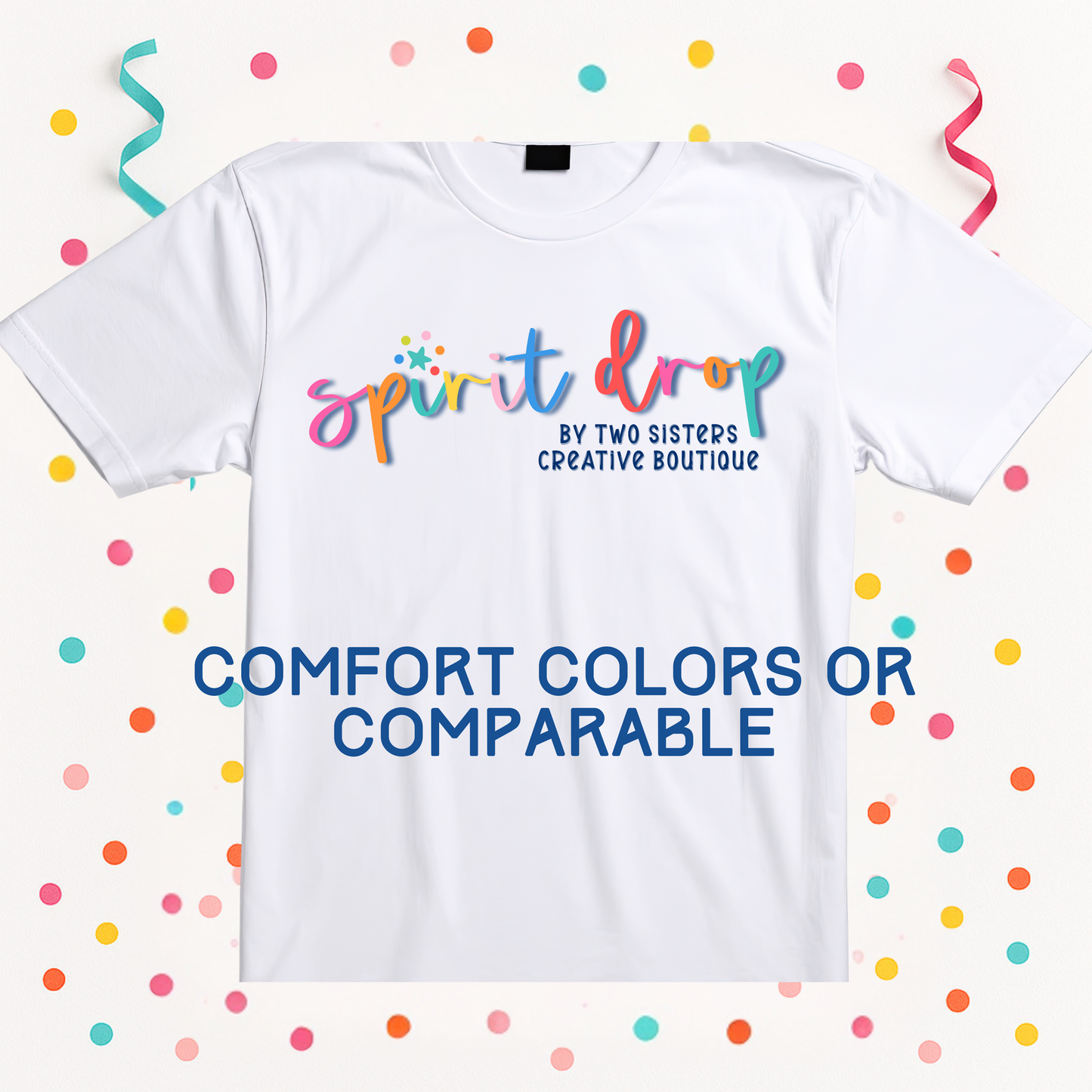 Custom Spirit Drop Youth Premium Tee